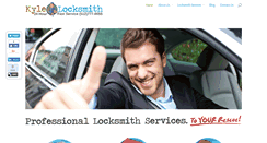 Desktop Screenshot of kyle-locksmith.com